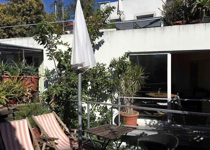 Center, Sun, Charm With Terrace And Fireplace Lisbona