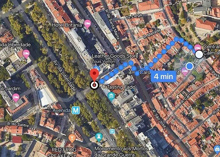 Apartmán Center, Sun, Charm With Terrace And Fireplace Lisboa
