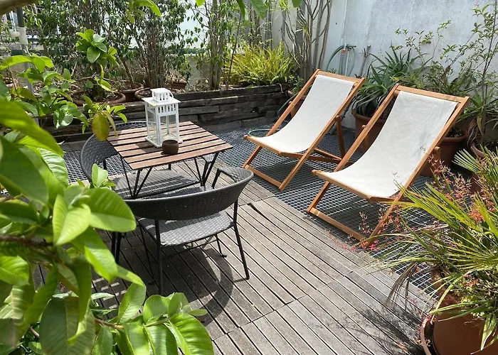 Center, Sun, Charm With Terrace And Fireplace *